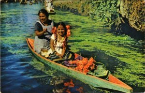 CPM AK XOCHIMILCO Vendedora de Flores MEXICO (648510)