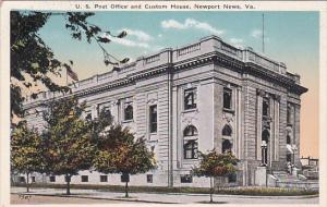 Virginia Newport News U S Post Office And Custom House