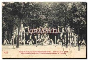 Old Postcard Normal School gymnastics and & # 39escrime Joinville le Redoute ...