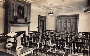 Scottish Classroom, Cathedral of Learning University of Pittsburgh, real phot...