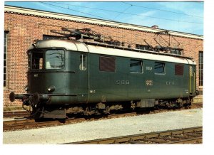 Electric Locomotive, Zurich, Switzerland 1985, Swiss Federal Railway