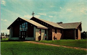 Methodist Church Mercer Wisconsin WI Postcard Dexter VTG UNP Vintage Unused 