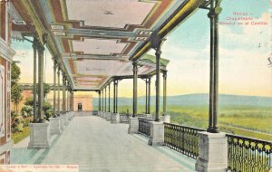 MEXICO~CHAPULTEPEC MIRADOR en et CASTILIO~1910 Y BERT POSTCARD