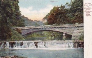 Pennsylvania Philadelphia No 984 Water Fall On Wissahichon Creek Fairmount Park