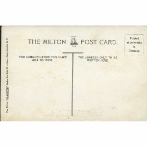 Milton 'Glazette' Christmas Greetings Postcard 'Robin Hood's Bay, Bridge Head, W