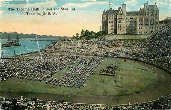 WA, Tacoma, Washington, High School and Stadium