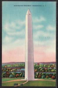Washington Monument.Washington D.C. Postcard 