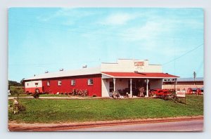 Paul's Country Store Antiques Angola IN Indiana UNP Chrome Postcard Q4