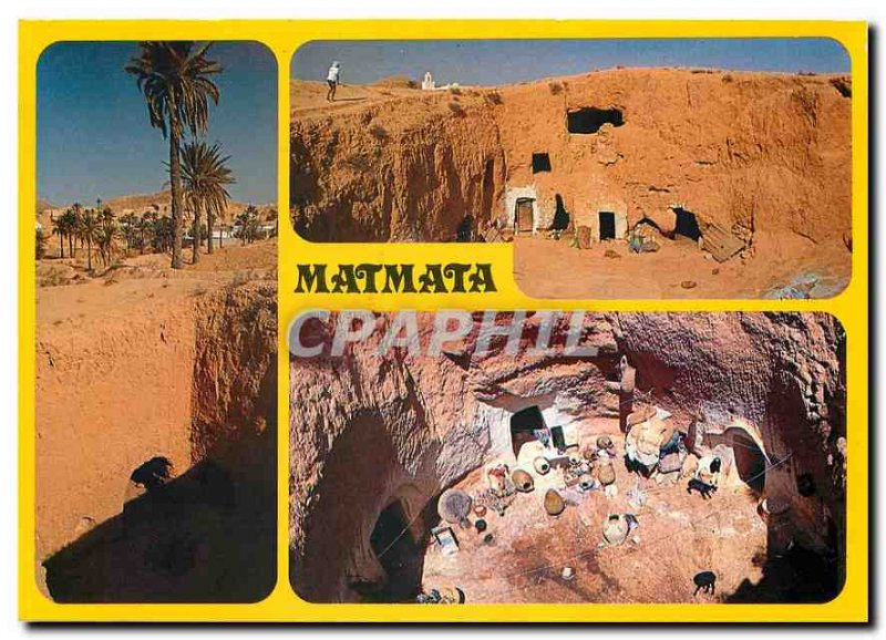Postcard Modern Tunisia Matmata troglodyte