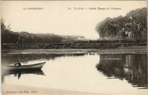 CPA Flers Grand Etang du Chateau FRANCE (1053912)