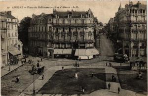 CPA ANGERS - Place du Ralliement et Rue d'Alsace (296730)