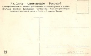 Beautiful flowers Old vintage German, embossed, postcard