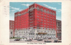 Postcard Fort Meigs Hotel Toledo OH