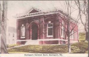 ME Bucksport National Bank 1913