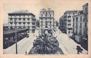 CASTELLAMMARE di STABLA IT~PIAZZA PRINCIPE UMBERTO~CIRO FARFALLA PHOTO POSTCARD