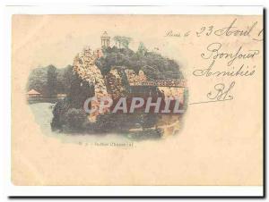 Paris (19th) Old Postcard Buttes Chaumont