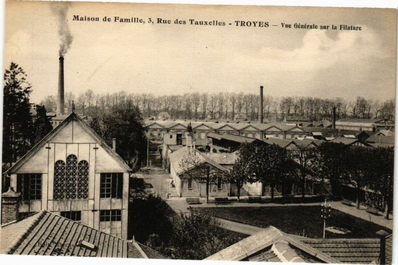 CPA AK TROYES Maison de Famille - Vue générale sur la Filature (179201)