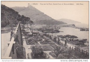 Algeria Oran Vue sur le Port Santa-Cruz et Mers-el-Kebir