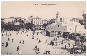 Place Du Gouvernement, Alger, Algeria, Africa, 1900-1910s