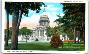 M-46717 State Capitol Boise Idaho on the Old Oregon Trail