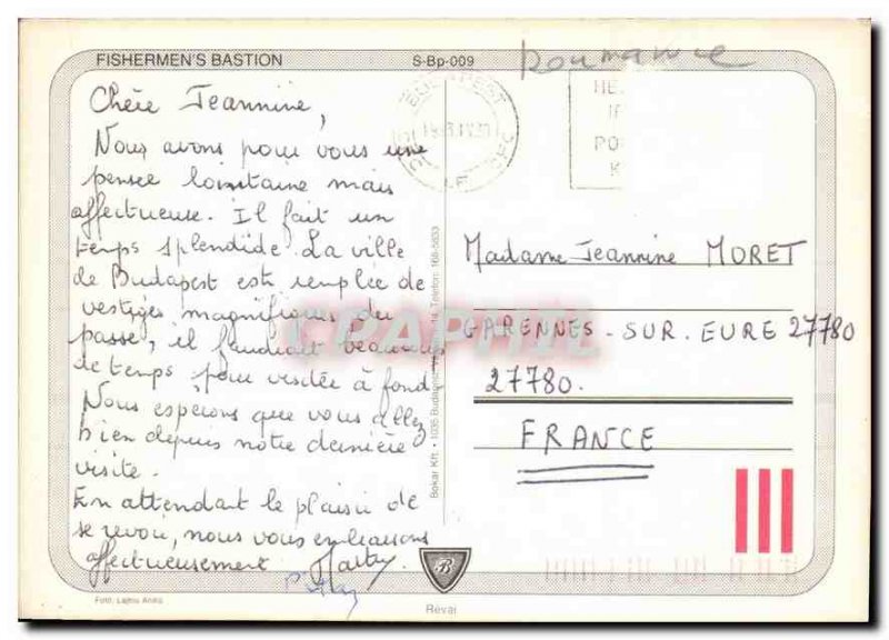 Modern Postcard Budapest