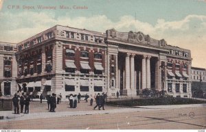 WINNIPEG, Manitoba, Canada, 1900-1910s; C.P.R. Station