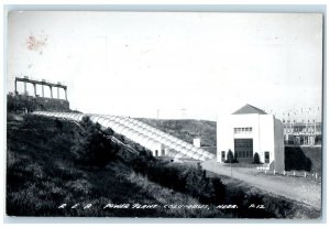 1962 Rea Power Plant Building Columbus Nebraska NE RPPC Photo Vintage Postcard