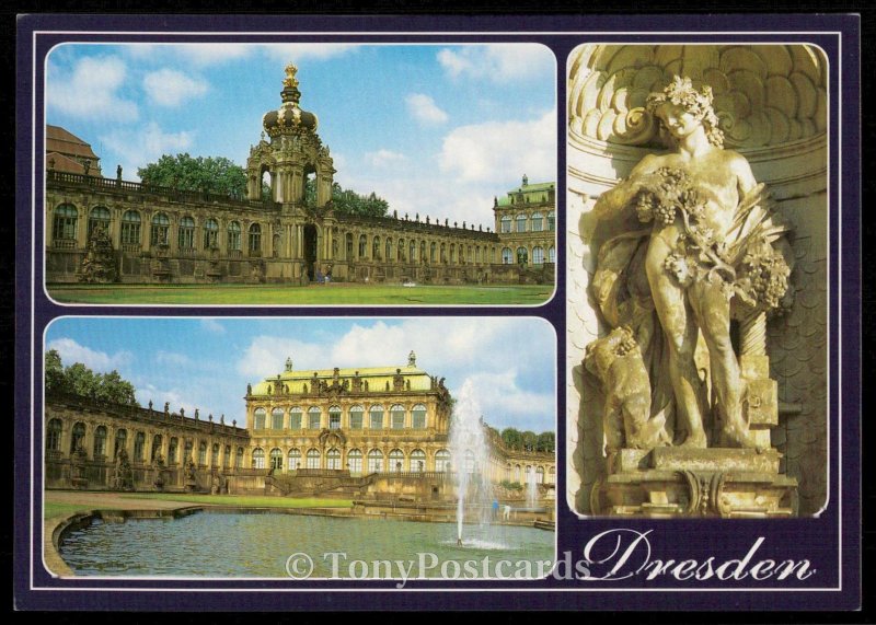 Dresden - Der Zwinger-erbaut