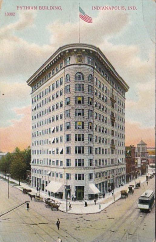 Indiana Indianapolis The Pythian Building 1909