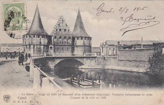 Belgium Gent Gand Le Rabot 1905