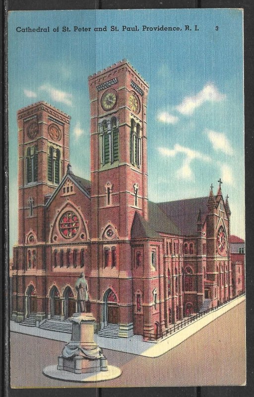 Rhode Island, Providence - Cathedral Of St Peter & St Paul - [RI-024]