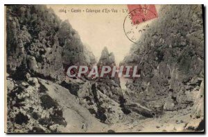 Old Postcard Cassis cove of En Vau