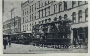 Repro - Double Deck Trolley - Jamestown, New York NY  