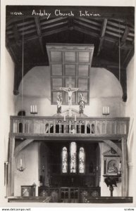 RP: ARDELEY , Hertfordshire , England , 1930s ; Church Interior