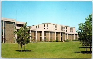 Postcard - Northern Illinois University Music Building - DeKalb, Illinois