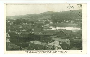 VT - White River Junction & W Lebanon NH from Barrow's Point ca 1905