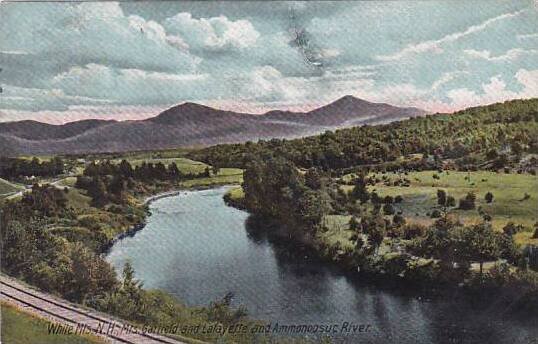 New Hampshire White Mountains Mountains Garfield And Lafayette And Ammonoosuc...