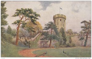 WARWICK, Warwickshire, England, 1900-1910´s; Guy's Tower, Warwick Castle