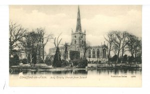 UK - England, Stratford-on-Avon. Holy Trinity Church, from Island