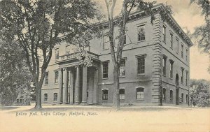 MEDORD MA~TUFTS COLLEGE-BALLOU HALL~1900s ROTOGRAPH PHOTO POSTCARD  