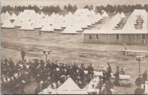 Canada Military Camp Aldershot Kentville Nova Scotia WW1 Real Photo Postcard G22