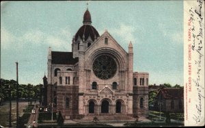 Tampa Florida FL Church 1900s-1910s Postcard