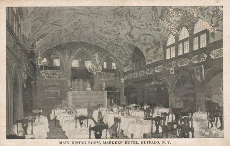 Dining Room at Markeen Hotel - Buffalo NY, New York - WB