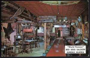 31620) Alaska JUNEAU Interior World Famous Red Dog Saloon - Chrome