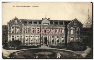 Old Postcard Conde Noireau on L & # 39Hospice