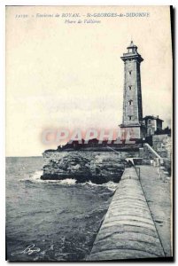 Old Postcard surroundings Royan St Georges de Didonne Lighthouse Vallieres