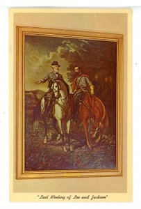 Military - Civil War. Last Meeting of Lee & Jackson