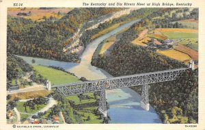 High Bridge Kentucky Postcard