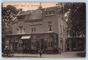 Nunspeet Netherlands Postcard Building Klokkenberg 1914 Posted Antique