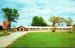 Michigan Newberry Mel-E-De Motel 1961